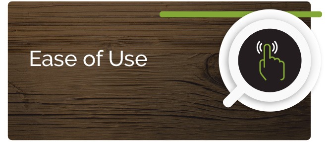 Ease of use graphic